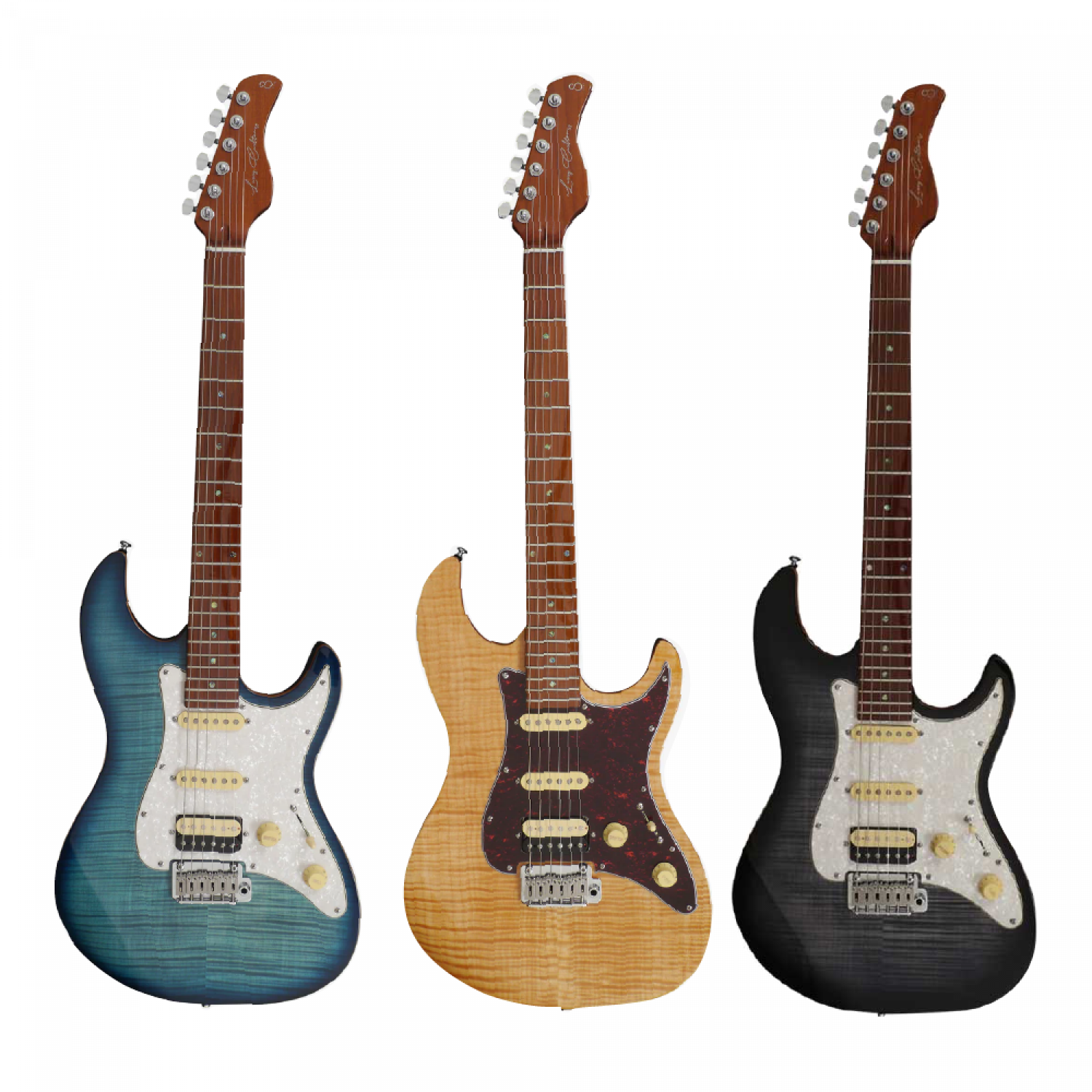 値下げ　Sire Larry Carlton S7 FM ストラトキャスター Sire Larry Carlton S7 FM Stratocaster HSS 電吉他